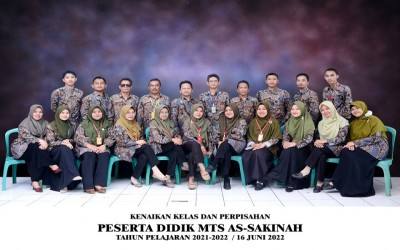 PERPISAHAN DAN KENAIKAN KELAS MTs ASSAKINAH CIBEUREUM - SUKAMANTRI TAHUN 2022